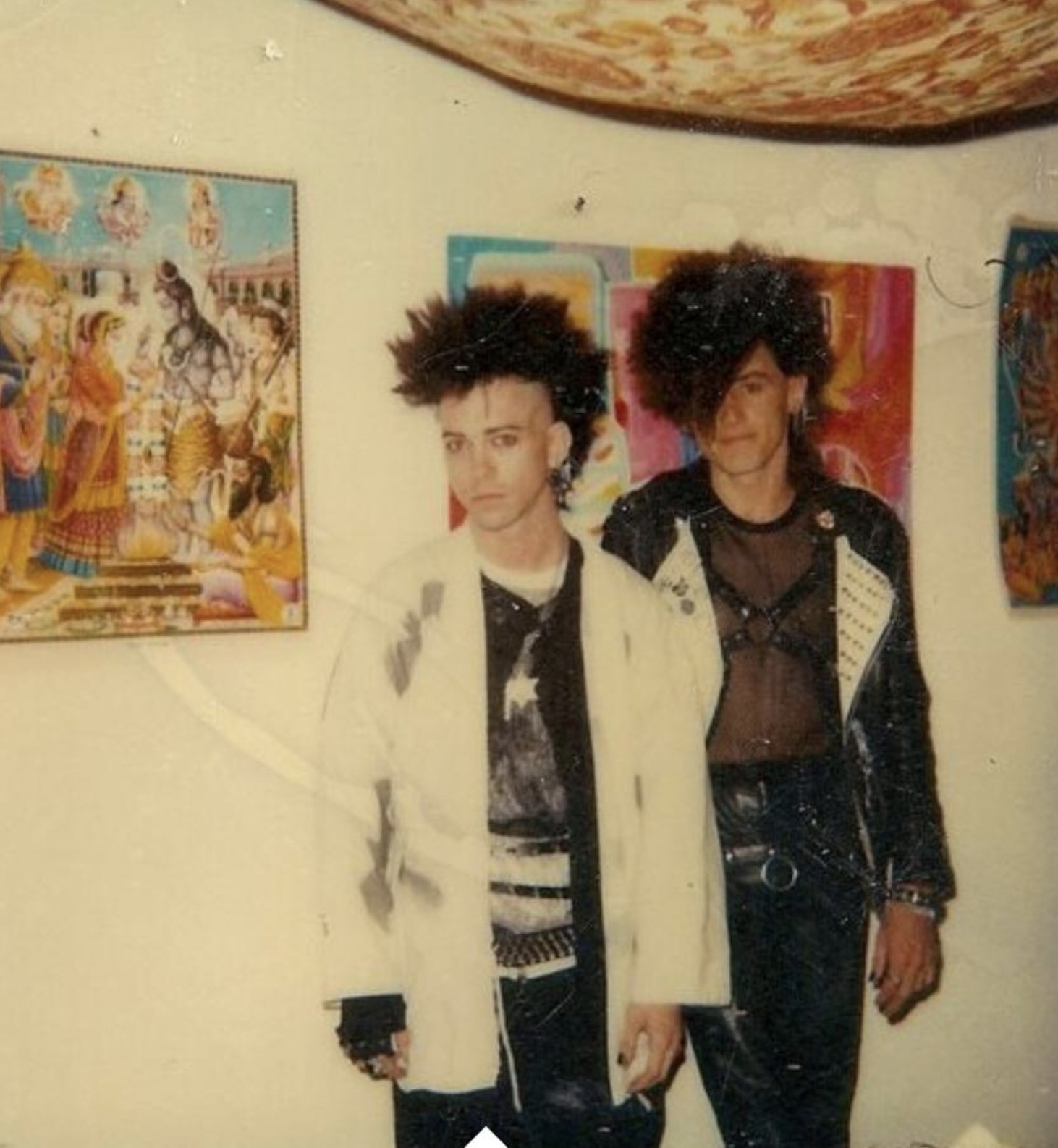 Hair size indicated how dedicated you were to punk.